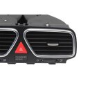Lüftungsdüsen vorne alu/titanschwarz VW Eos 1F Scirocco III Armaturenbrett Luftdüsen Set Luftausströmer
