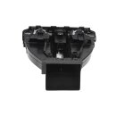 Lüftungsdüsen vorne alu/titanschwarz VW Eos 1F Scirocco III Armaturenbrett Luftdüsen Set Luftausströmer