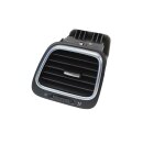Lüftungsdüsen vorne alu/titanschwarz VW Eos 1F Scirocco III Armaturenbrett Luftdüsen Set Luftausströmer