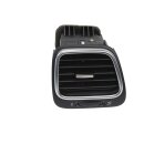 Lüftungsdüsen vorne alu/titanschwarz VW Eos 1F Scirocco III Armaturenbrett Luftdüsen Set Luftausströmer