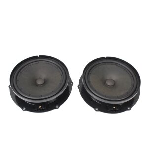 Lautsprecher Tiefton 1Q0035454 VW Eos 1F 2 Stück für Tür vorne rechts und links