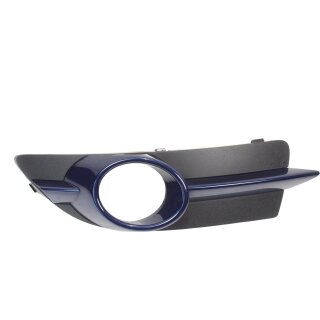 Stoßstangengitter 1Q0853665B vorn links Nebelscheinwerfer VW Eos 1F LD5Q shadowblue Fahrerseite