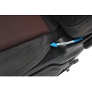 Fahrersitz vorne links Audi A4 B9 Stoff soul schwarz/rot...
