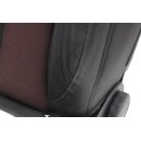 Fahrersitz vorne links Audi A4 B9 Stoff soul schwarz/rot Sitzheizung Lordose Sitz