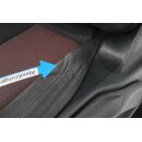 Fahrersitz vorne links Audi A4 B9 Stoff soul schwarz/rot Sitzheizung Lordose Sitz