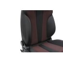 Beifahrersitz vorne rechts Audi A4 B9 Stoff soul schwarz/rot Sitzheizung Lordose Isofix Sitz