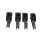 ISOFIX Halter Rückbank Abdeckung Rücksitz 8W0887233B-8W0887187 SET Audi A4 B9 8W