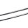 Dachreling Alu Chrom links rechts 8W9860021D-8W9860022D Audi A4 B9 Avant Reling Dachträger Chromreling