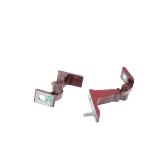 Türscharnier vorne links 8W5831403A Audi A4 B9 8W unten+oben LY3S matadorrot