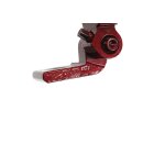 Türscharnier hinten links 8W0833405A Audi A4 B9 8W unten+oben LY3S matadorrot