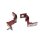 Türscharnier hinten links 8W0833405A Audi A4 B9 8W unten+oben LY3S matadorrot