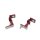 Türscharnier hinten rechts 8W0833406A Audi A4 B9 8W unten+oben LY3S matadorrot