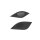 Lautsprechergitter oben links-rechts Armaturenbrett 8W1857227-8W1857228 Audi A4 B9 8W soul schwarz