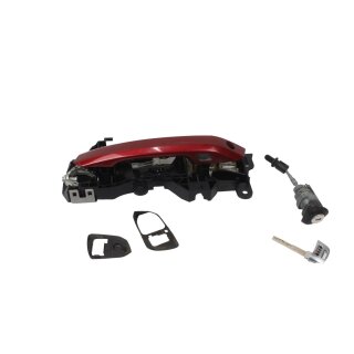 Türgriff vorne links außen Fahrerseite Audi A4 B9 8W mit Schlüssel LY3S matadorrot