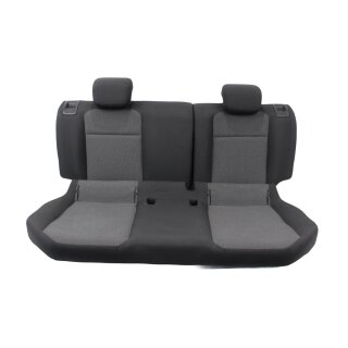 Rücksitzbank komplett VW UP Stoff grau/schwarz mit Kopstützen Rückbank Teilbar Isofix
