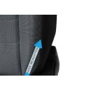 VW UP Bj. 2011 Sitz Fahrerseite vorne links 3 -Türig grau/titanschwarz Sitzheizung