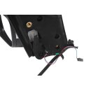 VW UP Aussenspiegel links Fahrerseite elektrisch verstellbar silber 1S1857507AH