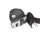 Sicherheitsgurt hinten rechts VW UP Seat Mii Skoda Citigo schwarz 1S0857806A