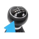 Schaltknauf-Schalthebel 6 Gang 1T0711113AE VW Touran 1T3 Caddy III Schaltmanschette