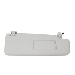 Sonnenblende rechts 1T0857552J beleuchtet mit Spiegel VW Touran 1T3 perlgrau Beifahrerseite
