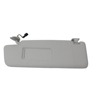 Sonnenblende links 1T0857551H beleuchtet mit Spiegel VW Touran 1T3 perlgrau Fahrerseite