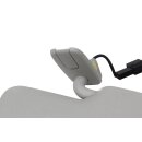 Sonnenblende links 1T0857551H beleuchtet mit Spiegel VW Touran 1T3 perlgrau Fahrerseite