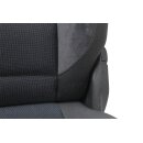 Beifahrersitz Sitz vorne anthrazit/denim/schwarz Stoff-Alcantara VW Touran 1T3 Sitzheizung klappbar