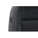 Beifahrersitz Sitz vorne anthrazit/denim/schwarz Stoff-Alcantara VW Touran 1T3 Sitzheizung klappbar