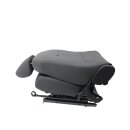 Beifahrersitz Sitz vorne anthrazit/denim/schwarz Stoff-Alcantara VW Touran 1T3 Sitzheizung klappbar