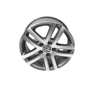 Alufelge 1K0601025BM 6,5Jx16 ET50 VW "Atlanta" Caddy Touran Golf 5 1 Stück