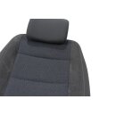 Sitz hinten 2te. Reihe links VW Touran 1T3 anthrazit/denim/schwarz Stoff-Alcantara 1T0883063H