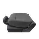 Sitz hinten 2te. Reihe links VW Touran 1T3 anthrazit/denim/schwarz Stoff-Alcantara 1T0883063H