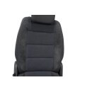 Sitz hinten 2te. Reihe rechts VW Touran 1T3 anthrazit/denim/schwarz Stoff-Alcantara 1T0883065H