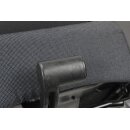 Sitz hinten 2te. Reihe rechts VW Touran 1T3 anthrazit/denim/schwarz Stoff-Alcantara 1T0883065H
