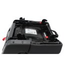 Sitz hinten 2te. Reihe rechts VW Touran 1T3 anthrazit/denim/schwarz Stoff-Alcantara 1T0883065H