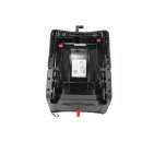 Sitz hinten 2te. Reihe mitte VW Touran 1T3 anthrazit/denim/schwarz Stoff-Alcantara 1T0883064H