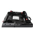 Sitz hinten 2te. Reihe mitte VW Touran 1T3 anthrazit/denim/schwarz Stoff-Alcantara 1T0883064H