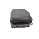 Sitz hinten 2te. Reihe mitte VW Touran 1T3 anthrazit/denim/schwarz Stoff-Alcantara 1T0883064H
