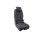 Sitz hinten 2te. Reihe mitte VW Touran 1T3 anthrazit/denim/schwarz Stoff-Alcantara 1T0883064H