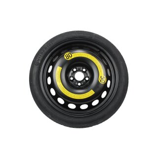 Notrad Audi A3 8L TT VW Golf 4 Bora 3,5 x18 ET38 LK 5x100 125/70R18 1J0601027M