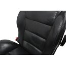 Sitze vorne links und rechts Leder schwarz Sitzheizung Audi TT 8N Roadster