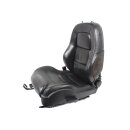Sitze vorne links und rechts Leder schwarz Sitzheizung Audi TT 8N Roadster
