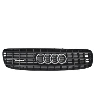 Kühlergrill 8N0853653B Audi TT 8N Frontgrill schwarz Audi Emblem Chrom quattro