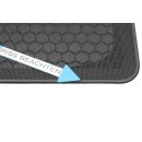 Rückwandverkleidung 8N7868573B Abdeckung Rückwand Audi TT 8N Roadster schwarz