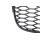 Stoßststangengitter Grill Gitter unten mitte 8N0807683A Audi TT 8N