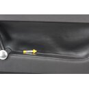 Türverkleidung vorne rechts 8N1867104L schwarz Leder Audi TT 8N Beifahrerseite