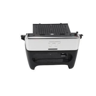 Radioblende Rahmen Alu 8N0863243C Audi TT 8N Verkleidung Mittelkonsole Cockpit