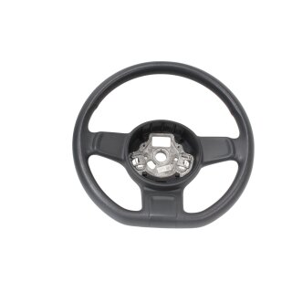 Lenkrad 1S0419091 VW UP Speichen Kunststoff abgeflacht schwarz ohne Airbag