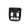 Blende Verkleidung Mittelkonsole silber 5Z0858061A VW Fox 5Z Armaturenbrett
