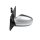 Aussenspiegel links manuell verstellbar VW Fox 5Z LA7W silber 5Z0857507B Fahrerseite